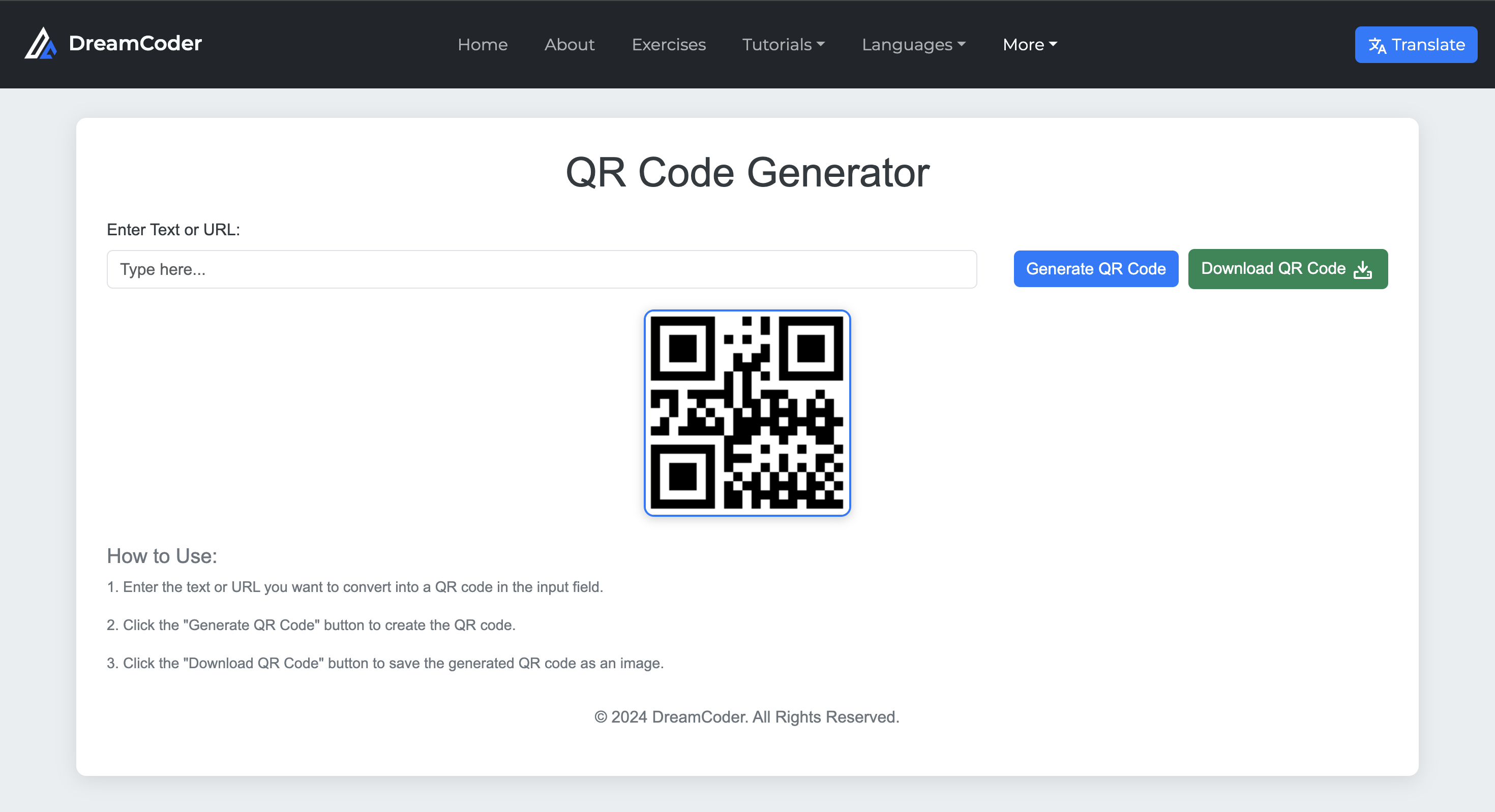 Markdown to HTML Converter Screenshot